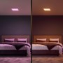 Panou inteligent LED RGB Philips Hue Surimu SQ, Bluetooth, 25W, 1760 lm, lumina alba si color (2000-6500K), IP20, 30cm, Aluminiu