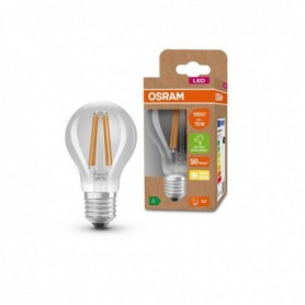 Bec LED Osram Classic A60, Ultra Efficient Light, E27, 5W (75W), 1055 lm, lumina calda (3000K), cu filament