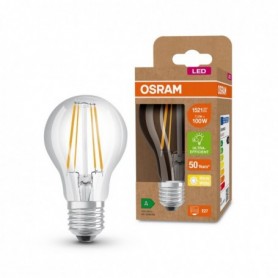Bec LED Osram Classic A60, Ultra Efficient Light, E27, 7.2W (100W), 1521 lm, lumina calda (3000K), cu filament
