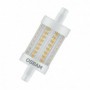Bec LED Osram LINE, R7s, 8.2W (75W), 1055 lm, lumina calda (2700K),78mm ,Ø29mm