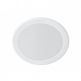 Spot LED incastrat Philips Meson, 5.5W, 400 lm, lumina neutra (4000K), IP20, 9.5cm, Alb