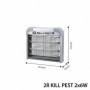Lampa UV Anti-Insecte, 2R Insect Killer, 2x6W, IP20, 25x25x7cm
