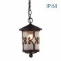 Pendul tip felinar Vivalux JARDIN, E27, max. 1x60W, IP44,155x155x1000mm, COFFEE, bec neinclus