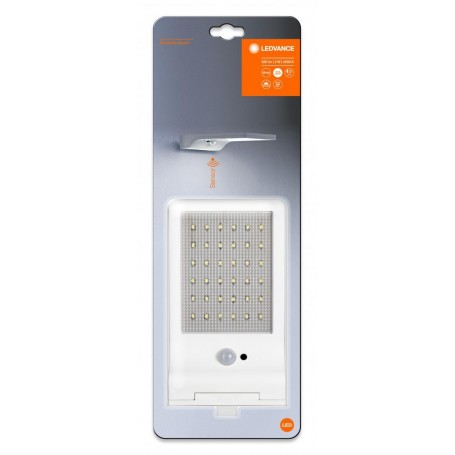 Aplica LED pentru exterior, solara cu baterie Li-ion, cu senzordemiscare si lumina Ledvance DOORLED SOLAR, 3W, 3.3V, 320 lm, lum
