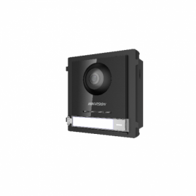 Videointerfon de exterior modular DS-KD8003-IME1(B) 2MP HD Camera, 1 Call physical Button, 2 lock relays, 4-ch alarm input, IP65