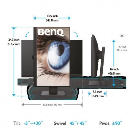 Monitor BenQ 23.8" GW2485TC