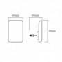 Lampa de veghe Ledvance LUNETTA Glow White cu senzor de lumina, 0.28W, 5lm, lumina calda (3000K)