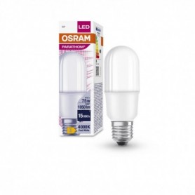 Bec LED Osram Parathom Stick, E27, 9W (75W), 1050 lm, lumina neutra (4000K), Ø3.6cm