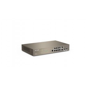 IP-COM switch G5312F, 12-Port Gigabit Ethernet managed L3 switch, Standard and Protocol: IEEE802.3、 IEEE802.3u、 IEEE802.3ab、 IEE