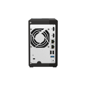 NAS QNAP 253E 2-Bay, CPU Intel Celeron J6412 4-core/4-thread processor, burst max. 2.6 GHz, RAM 8 GB DDR4 onboard not expandable
