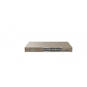 Ip-com switch G1126P-24-410W, 24-Port PoE, 24GE + 2SFP Ethernet Switch ,unmanaged, Interfata: 24 * 100/1000 Mbps Base-T RJ45 por