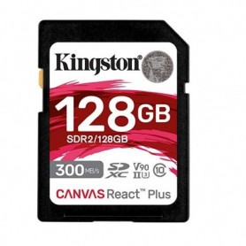 Card de Memorie SDHC Kingston Canvas React Plus 128Gb, Class 10
