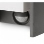 Aplica pentru exterior cu senzor de miscare Philips Bridge, 1xE27 ,max42W, IP44, 101x118x245mm, Antracit