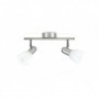 Spot Philips Essentials Burlap, 2xE14, 2x40W, IP20, 14.5x29x19.5cm, Crommat