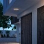 Plafoniera LED pentru exterior Philips SuperSlim, 15W, 1300 lm ,luminacalda (2700K), IP54, 25 cm, Negru