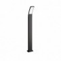 Stalp LED pentru iluminat exterior Philips Splay, 12W, 1100 lm, luminacalda (2700K), IP44, 960x120x160mm, Antracit