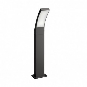 Stalp LED pentru iluminat exterior Philips Splay, 12W, 1200 lm, luminaneutra (4000K), IP44, 600x120x160mm, Antracit