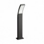 Stalp LED pentru iluminat exterior Philips Splay, 12W, 1200 lm, luminaneutra (4000K), IP44, 600x120x160mm, Antracit
