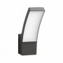 Aplica LED pentru exterior Philips Splay, 12W, 1100 lm, luminacalda(2700K), IP44, 240x80x160mm, Antracit