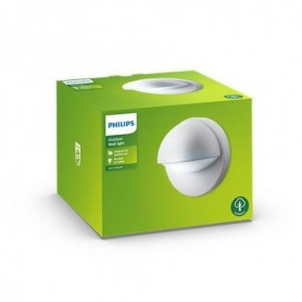Aplica pentru exterior Philips June, 1xE27, max 42W, IP44, 135x195mm,Gri