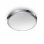 Plafoniera LED Philips Doris CL257, 17W, 1700 lm, lumina neutra (4000K) ,IP44, 31.3cm, Crom