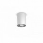 Spot LED Philips Hue Pillar, Bluetooth, GU10, 5W (50W), 350 lm, lumina alba (2200-6500K), IP20, 10.3cm, Metal, Alb, Intrerupator