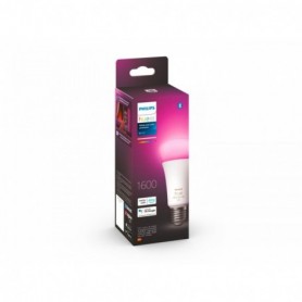 Bec LED RGB inteligent Philips Hue A67, Bluetooth, E27, 13.5W (100W), 1597 lm, lumina alba si color (2000-6500K)