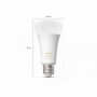 Bec LED inteligent Philips Hue A67, Bluetooth, E27, 13W (100W), 1600 lm, lumina alba (2200-6500K)