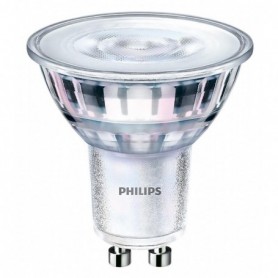 Bec LED Philips Classic, EyeComfort, GU10, 4.9W (65W), 460 lm ,luminacalda (3000K)