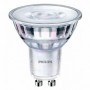 Bec LED Philips Classic, EyeComfort, GU10, 4.9W (65W), 460 lm ,luminacalda (3000K)