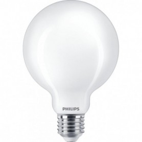 Bec LED Philips Classic G93, EyeComfort, E27, 7W (60W), 806 lm ,luminacalda (2700K), mat