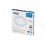 Plafoniera LED WiZ SuperSlim, Wi-Fi, Bluetooth, 14W, 1300 lm, lumina alba (2700-6500K), IP20, 24.2cm, Metal/Plastic, Alb