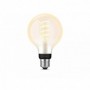 Bec LED inteligent vintage (decorativ) Philips Hue Filament Glob G93, Bluetooth, E27, 7W (40W), 550 lm, lumina alba (2200-4500K)