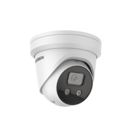 Camera supraveghere Hikvision IP turret DS-2CD2346G2-I(2.8mm)C, 4MP, Acusens - filtrarea alarmelor false dupa corpul uman si mas