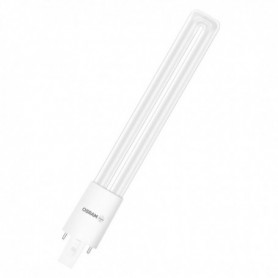 Bec LED Osram Dulux S EM & AC MAINS, G23, 6W (11W), 630 lm, lumina calda (3000K), 3.2x23.4cm
