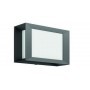 Aplica LED pentru exterior Philips Karp, 6W (47W), 600 lm, lumina calda (2700K), IP44, 88x211x266mm, Antracit