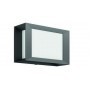 Aplica LED pentru exterior Philips Karp, 6W (47W), 600 lm, luminacalda(2700K), IP44, 88x211x266mm, Antracit