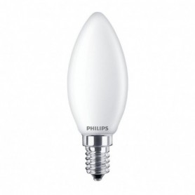 Bec LED Philips Classic B35, EyeComfort, E14, 4.3W (40W), 470 lm, lumina calda (2700K), mat