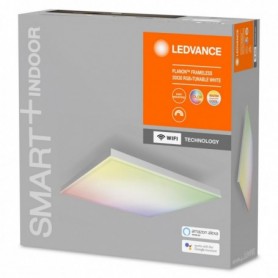 Panou LED RGB inteligent Ledvance SMART+ Wifi PLANON 300, 20W, 1500 lm, lumina alba si color (3000-6500K), IP20, 300x300x62mm, a