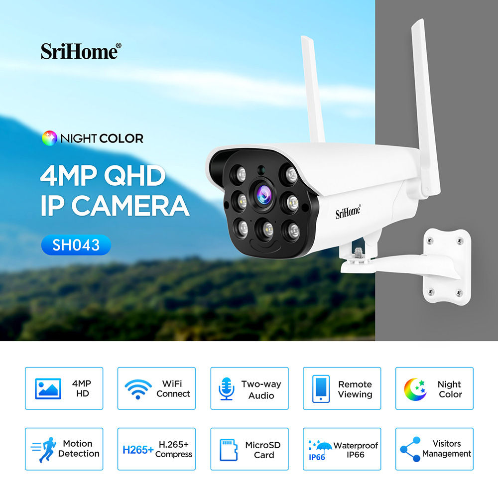 camera wireless srihome sh043