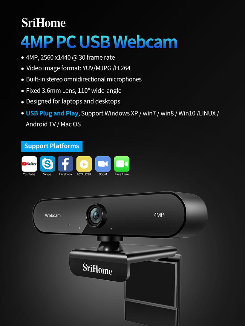 webcam sricam sh002 4mp