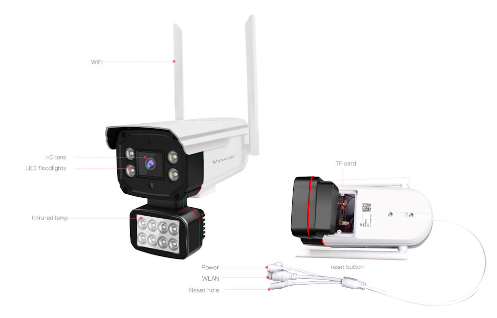 camera supraveghere wireless Vstarcam CS51