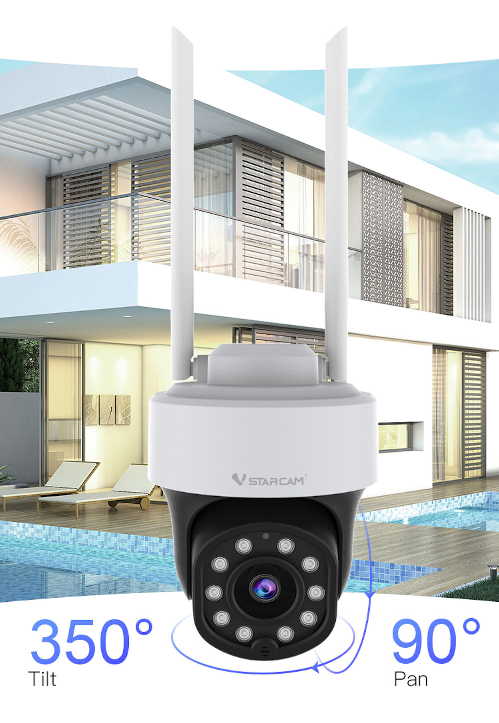 camera wireless vstarcam cs665q - 3