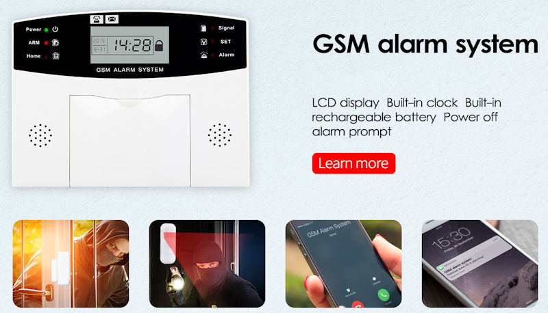 Sistem de alarma wireless GSM PGST PG-505 1